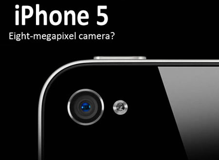 iPhone 5 tendrá cámara de 8 megapíxeles