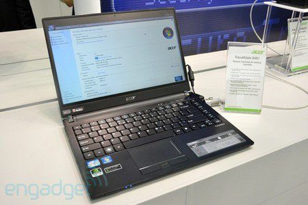 Acer TravelMate 8481, nueva laptop ultra-delgada anunciada para Europa