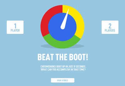 Beat the Boot, un juego de 1 minuto para tus ratos libres