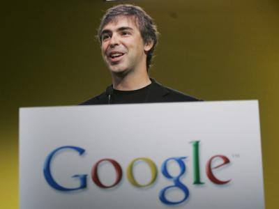 Larry Page pierde su voz y no estará presente en la google Larry Page pierde su voz y no estará presente en la google