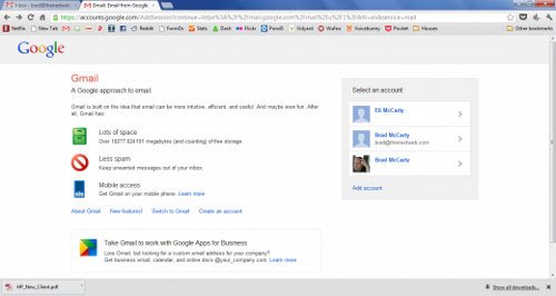 Google prueba nueva página de inicio de sesión para Gmail