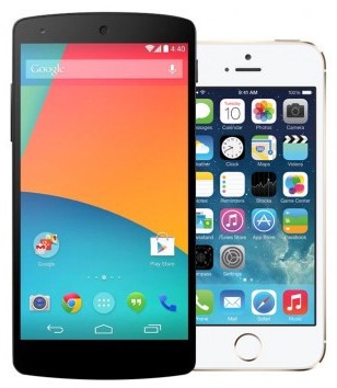 Nexus 5 vs iPhone 5S