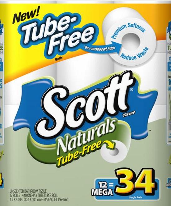 Scott Naturals Tube-Free