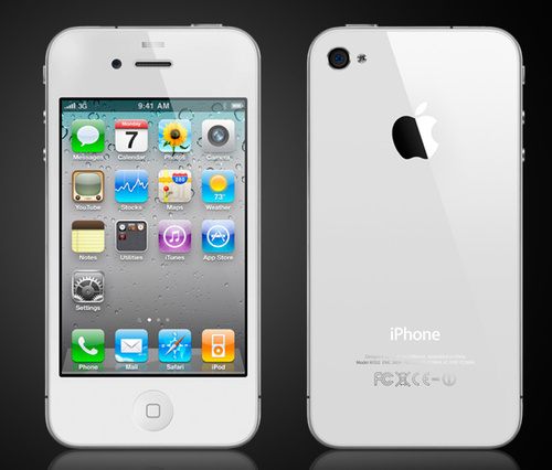 iPhone 4 blanco