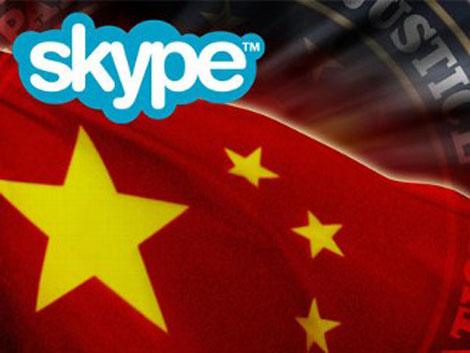 Skype en China
