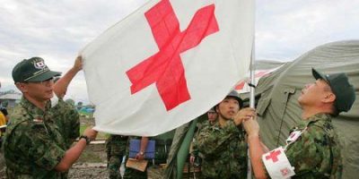 Cruz Roja en Japón