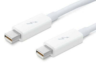 Apple lanza nuevo cable Thunderbolt