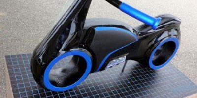 Una scooter inspirada en Tron