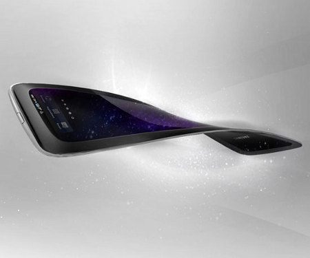 Samsung nos muestra un móvil conceptual flexible que podría funcionar