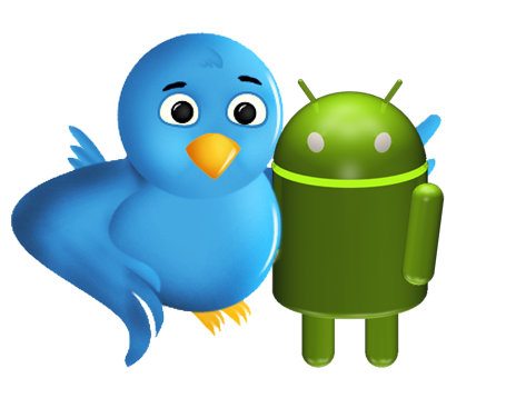 Android ya está en Twitter