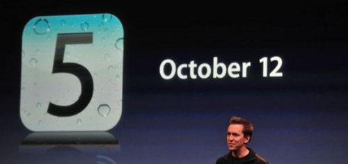 Apple lanzará iOS 5 el 12 de octubre