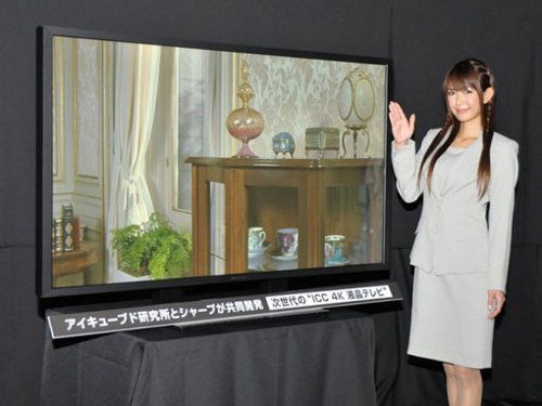 Sharp lanzará una TV de 60 pulgadas y enorme resolución en 2012