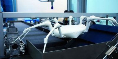 Una araña robot capaz de llegar a donde ningún hombre ha llegado
