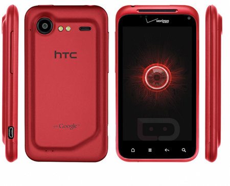 Verizon lanzará el HTC Droid Incredible 2 en color rojo