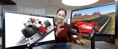 LG DX2500, nuevos monitores 3D sin vidrio