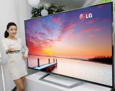 LG presenta una TV 3D de 84 pulgadas