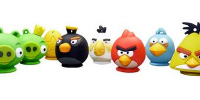 Nuevas memorias USB de Angry Birds
