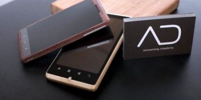 ADzero, un nuevo móvil ecológico hecho de bambú