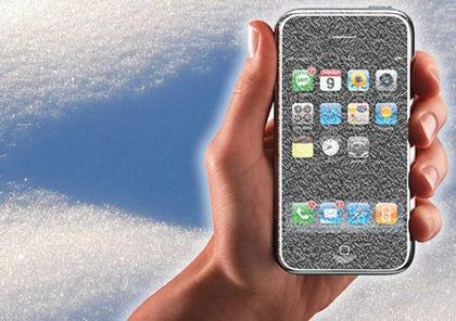 Recuerda que los iPhone no están hechos para temperaturas bajo cero