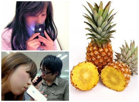 En Japón los iPhone huelen a fruta cuando con cargados