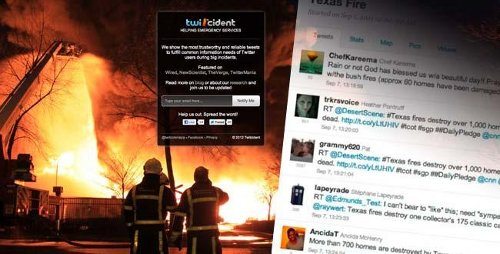 Twiticident, la aplicación que usa Twitter para infomar sobre emergencias
