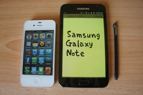 Samsung Galaxy Note II podría contar con una pantalla de 5,5 pulgadas