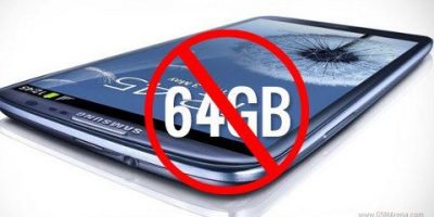 El Galaxy S3 de 64GB ha sido cancelado