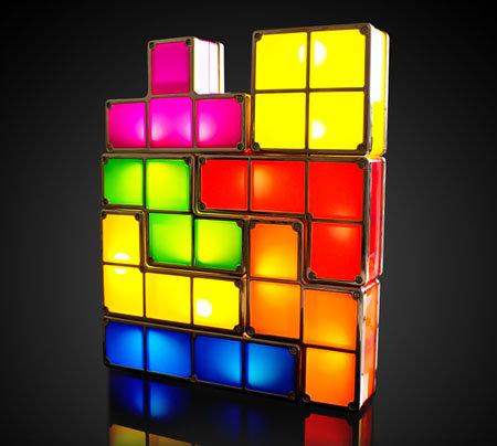 Tetris Light, una genial lámpara para nuestra habitación