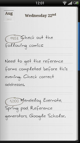 Everyday Notes, app sencilla para tomar notas en Android
