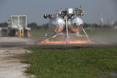 Explota Morpheus, el vehículo experimental de la NASA