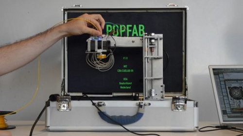 PopFab, la impresora 3D que cabe dentro de una maleta