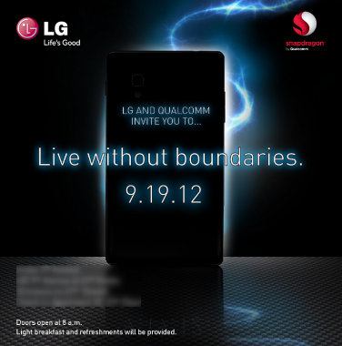 LG y Qualcomm anuncian un evento para el 19 de septiembre