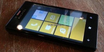 Alcatel One Touch View filtrado con Windows Phone 7.8