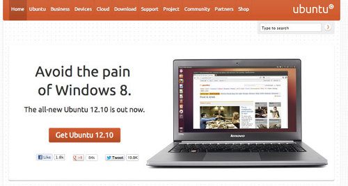 Ubuntu 12.10 Quantal Quetzal ya está disponible