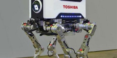 Toshiba presenta un robot para usar en casos de desastres nucleares