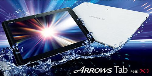 Fujitsu Arrows Tab F-05E, un poderoso tablet Android para el sector del entretenimiento