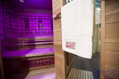 Mira este sauna que usa tecnología infrarroja