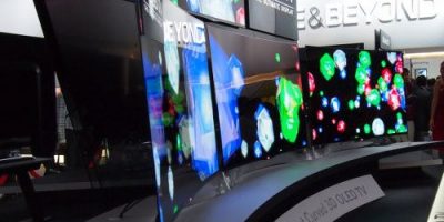 LG comenzará a vender su TV con pantalla curva este año