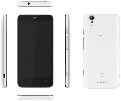 ZTE Geek, nuevo smartphone de 5 pulgadas con procesador Intel Atom de 32nm