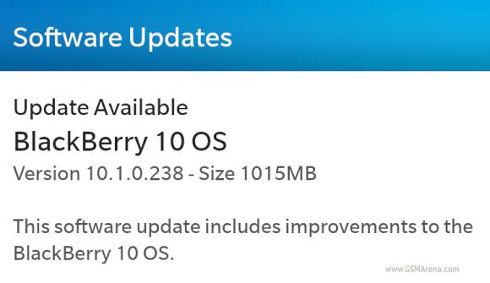 BlackBerry 10.1 en camino
