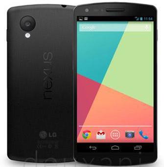 Se filtra una imagen oficial del Nexus 5