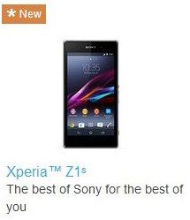 Se filtra el nuevo Sony Xperia Z1s