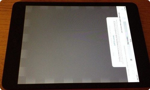 Surgen problemas para el nuevo iPad Mini