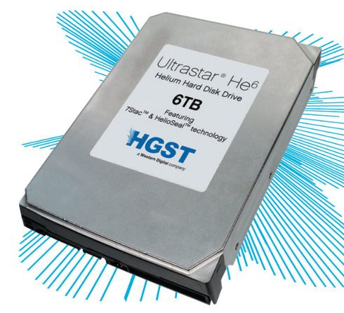Western Digital estrena el primer disco duro de 6TB