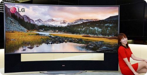 LG estrenará su TV 4K con pantalla curva de 105 pulgadas en el CES 2014