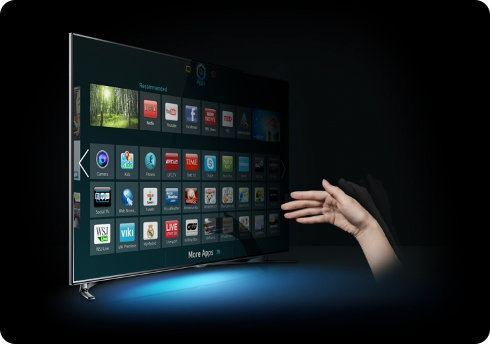 Samsung añadirá control mediante gestos de dedos a sus futuras Smart TVs