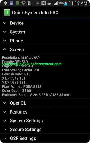 La pantalla del Galaxy S5 sí será una QHD