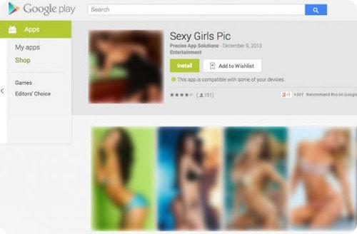 Google quiere eliminar todo el contenido erótico de la tienda Play