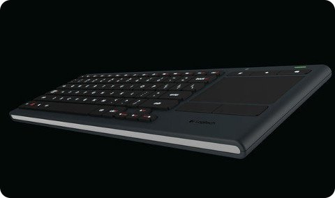 Logitech K830: un teclado inalámbrico compatible con smart TVs