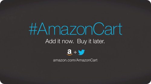 Amazon permite añadir productos al carrito directo desde Twitter
